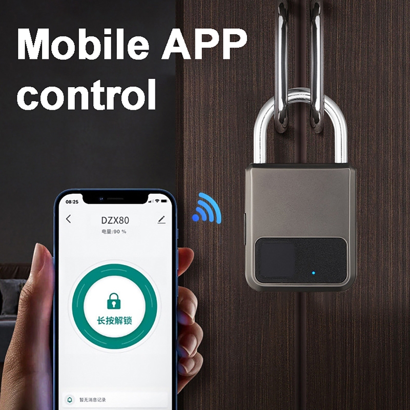 Home Security Key - กุญแจล็อคอัจฉริยะ Tuya รุ่น 20 ล็อคด้วยลายนิ้วมือ ป้องกันการโจรกรรม