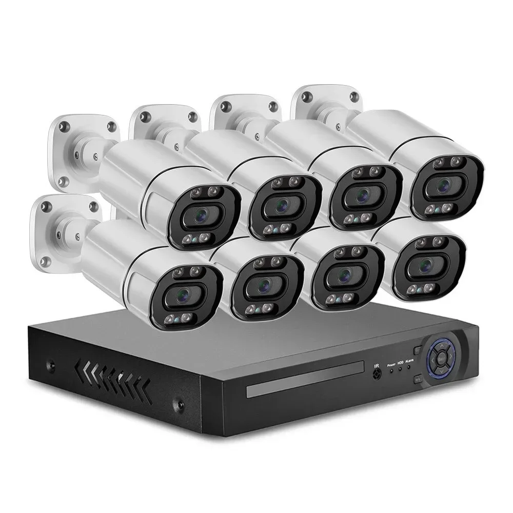 Nvr Kit 8 Channel - ชุดกล้องวงจรปิด IP POE 8 ช่อง 4K