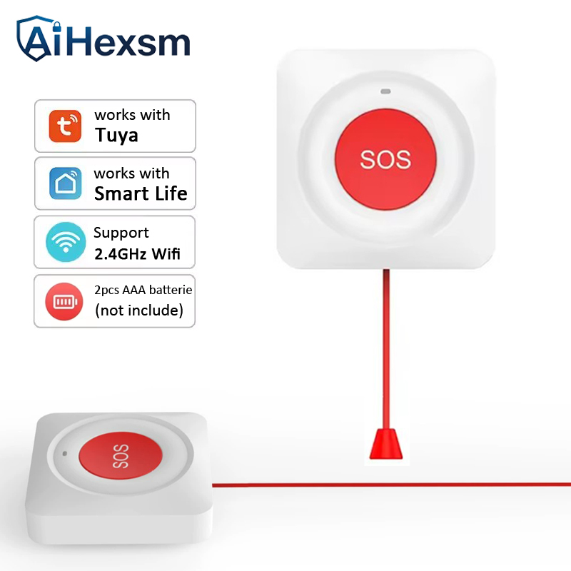 Home Security Key - ปุ่ม SOS แบบ WiFi ของ Tuya