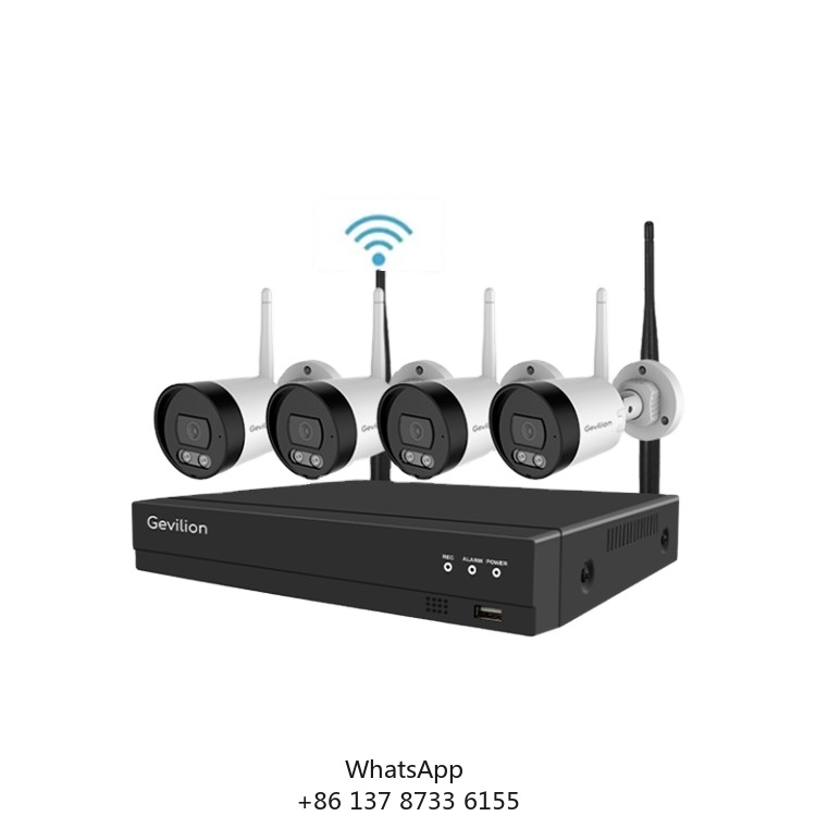 Home Security Camera System - ระบบกล้องวงจรปิดภายในบ้าน 4 กล้อง ความละเอียดสูง 3MP แบบไร้สาย