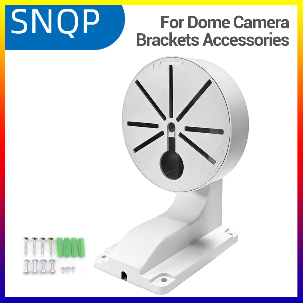 Home Security News - อุปกรณ์เสริมกล้องวงจรปิดแบบโดมสำหรับโฮมออฟฟิศรูปตัว L พลาสติกทนทาน ติดผนัง ใช้ได้ทั้งภายในและภายนอกอาคาร