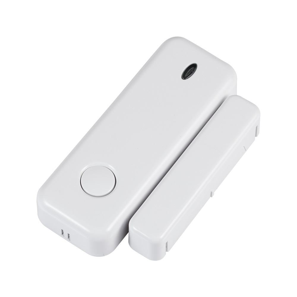 Home Security Services - D10 เซ็นเซอร์ประตูหน้าต่างนาฬิกาปลุกไร้สาย 433MHz Magnet Sensor Detector