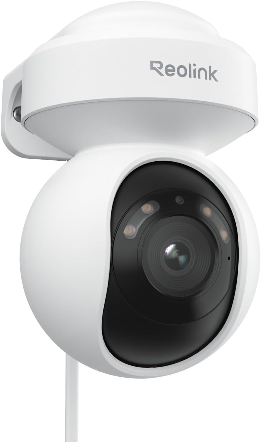 Home Security News - กล้องรักษาความปลอดภัยบ้านกลางแจ้ง PoE 4K พร้อม 355 °