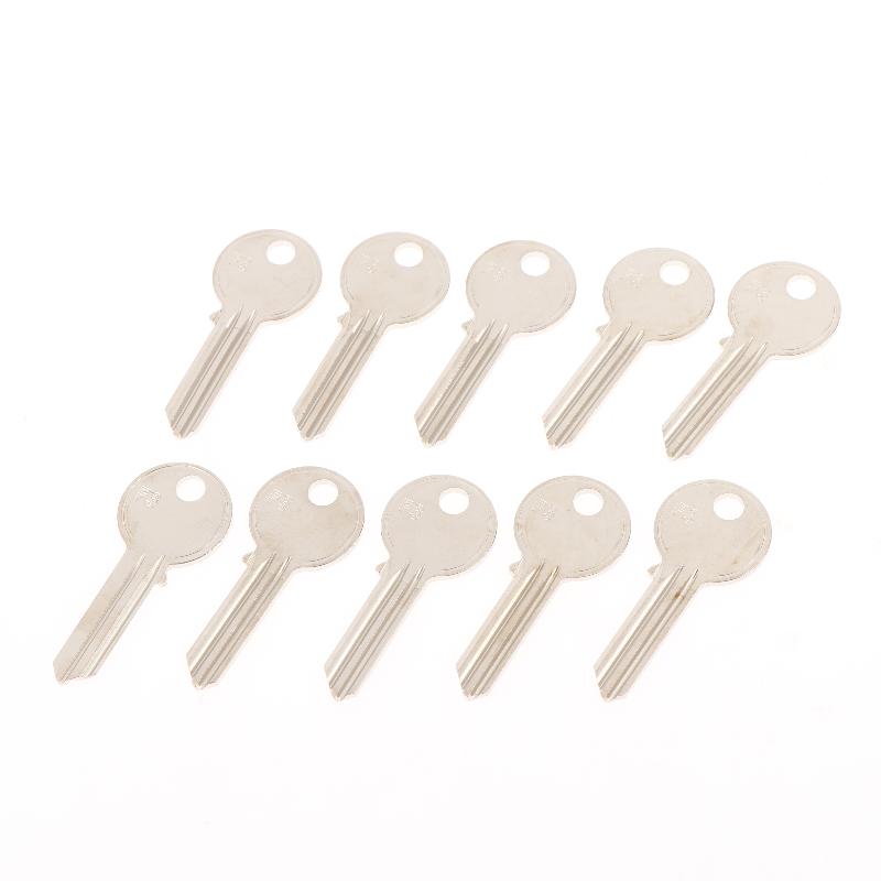 Home Security Key - กุญแจเปล่าแบบสองร่อง F3 จำนวน 10 ชิ้น -