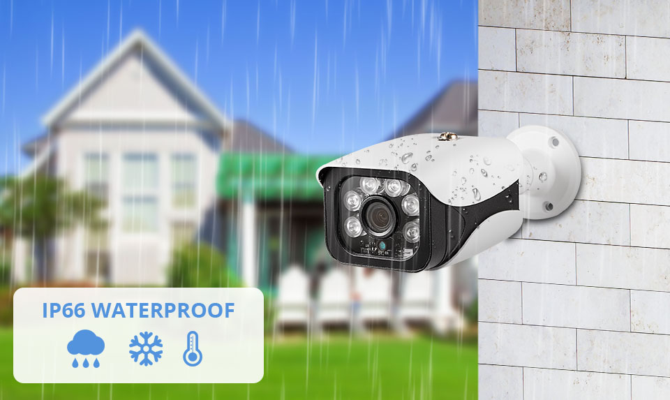 ระบบกล้องวงจรปิด 8MP 4K POE NV - Home Security Camera System บทวิจารณ์และราคา