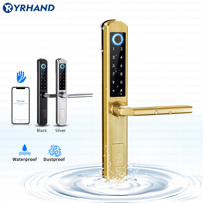 IP66 ทองสแตนเลสกระจกบานเลื่อนส - Home Security Key บทวิจารณ์และราคา