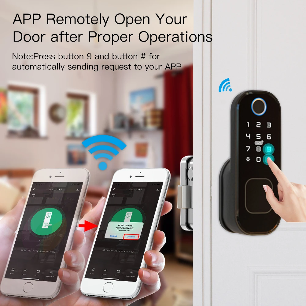 Moes WiFi Tuya ล็อคด้วยลายนิ้ว - Home Security Key บทวิจารณ์และราคา