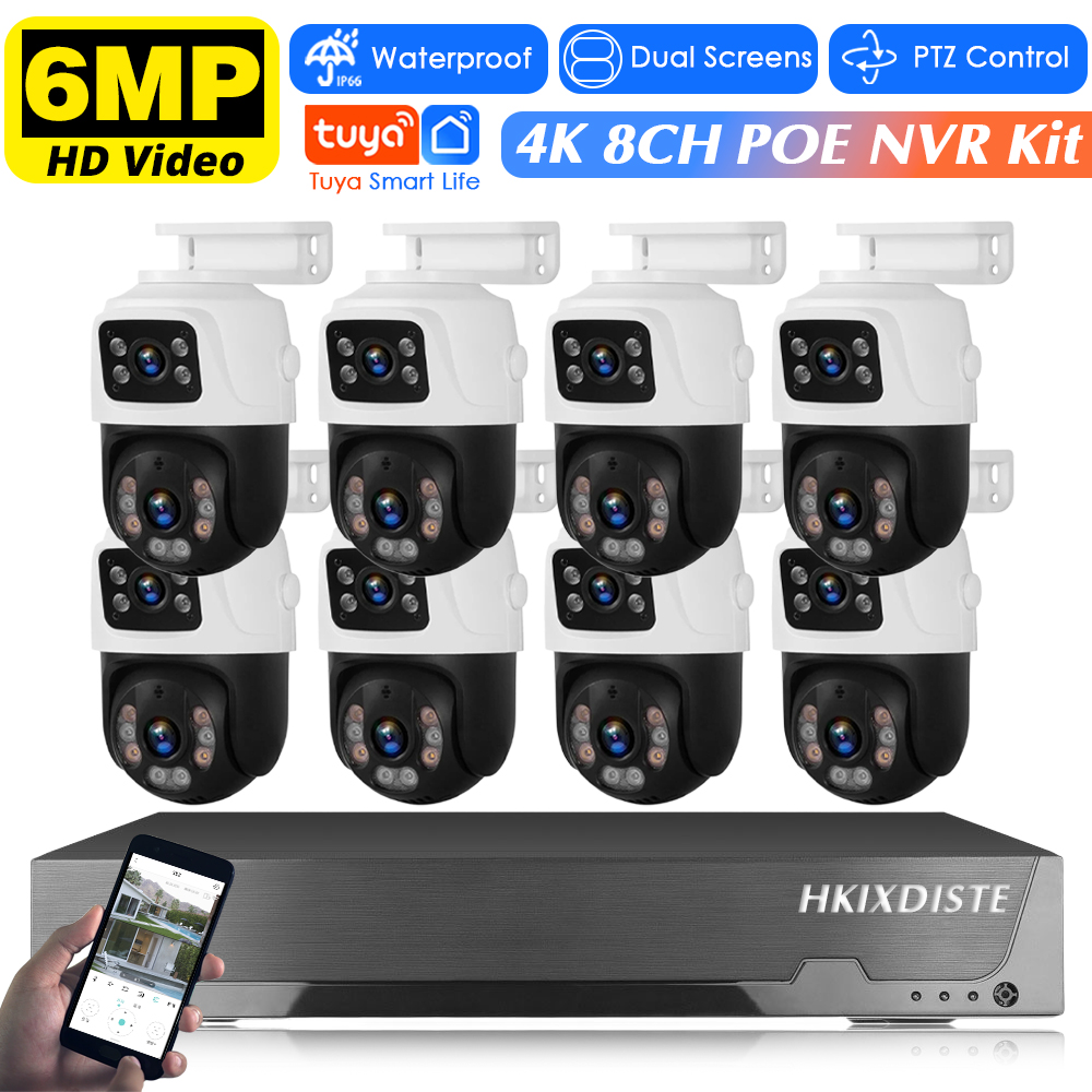 H.265 สมาร์ทระบบเฝ้าระวังวิดีโ - Nvr Kit 8 Channel บทวิจารณ์และราคา