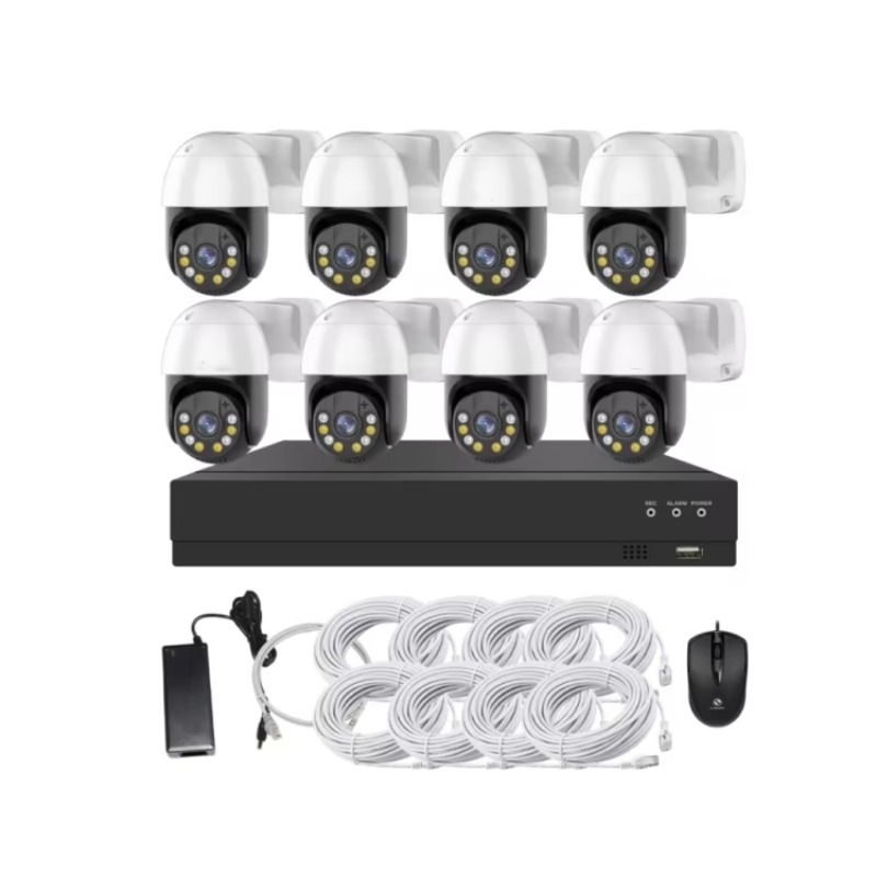 ชุดกล้องวงจรปิด 4ch 8ch ความคม - Home Security Camera System บทวิจารณ์และราคา