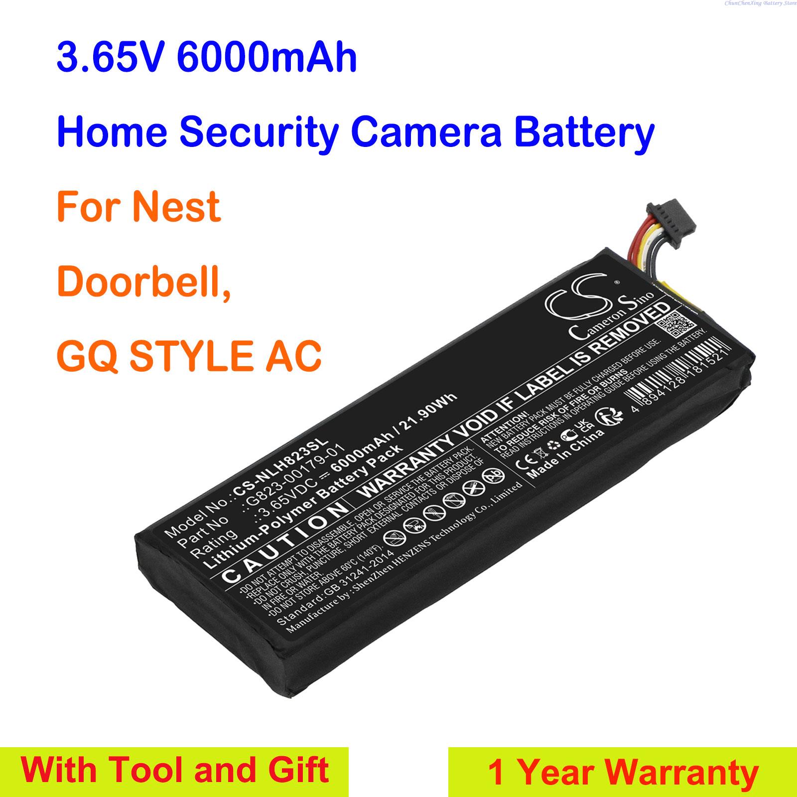 กล้องความปลอดภัยในบ้าน6000mAh  - Home Security Doorbell Camera บทวิจารณ์และราคา