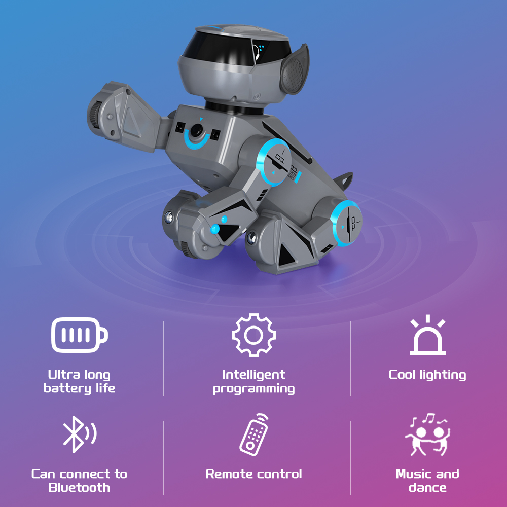 ของเล่นสุนัขหุ่นยนต์อัจฉริยะบล - Home Security Robot Dog บทวิจารณ์และราคา