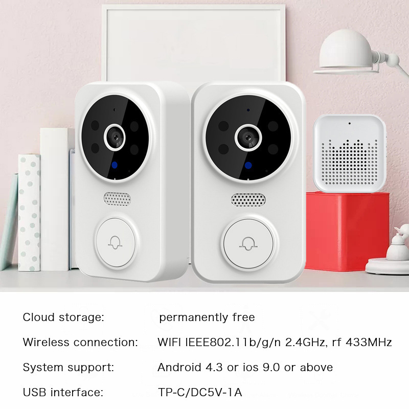 กริ่งประตูอัจฉริยะ Tuya WIFI ส - Home Security Doorbell Camera บทวิจารณ์และราคา