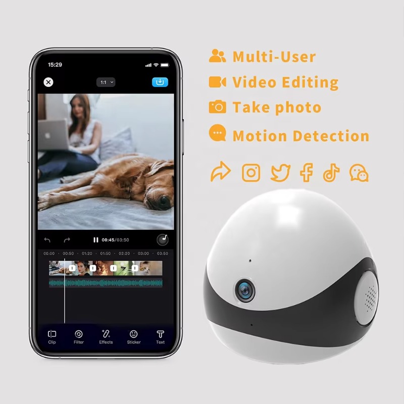 กล้องหุ่นยนต์สัตว์เลี้ยงไร้สาย - Home Security News บทวิจารณ์และราคา