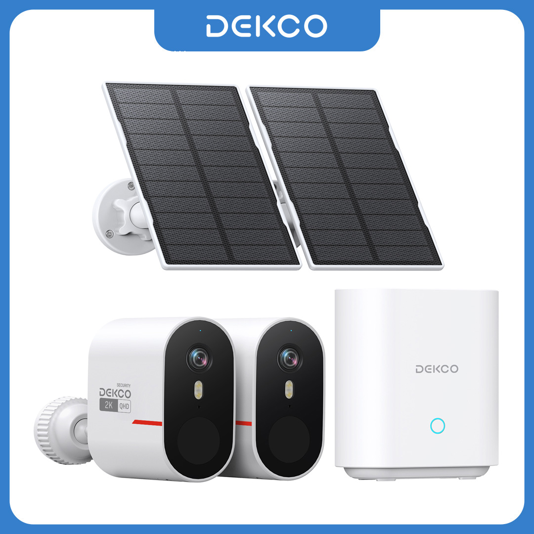 เด็คโค 3MP ไวไฟระบบกล้องโซลาร์ - Home Security Camera System บทวิจารณ์และราคา