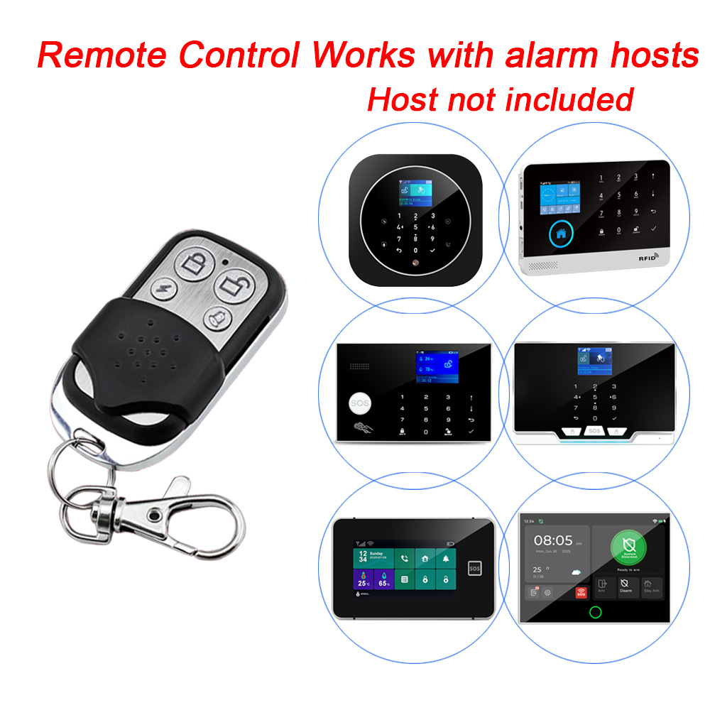 รีโมทคอนโทรลไร้สาย 433MHz สำหร - Home Security System Installation บทวิจารณ์และราคา