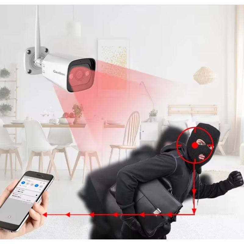 ระบบกล้องวงจรปิดภายในบ้าน 4 กล - Home Security Camera System บทวิจารณ์และราคา