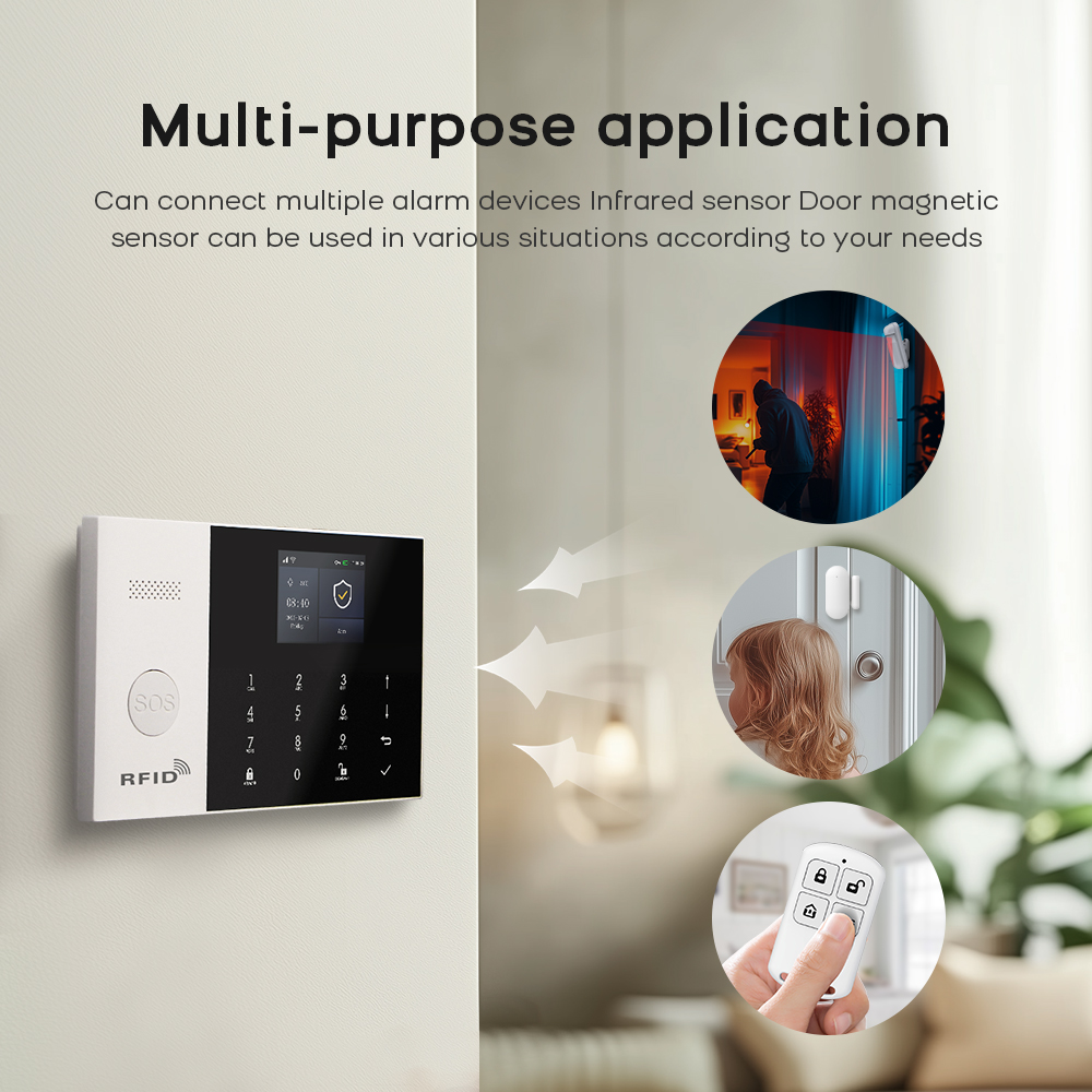 4G ALARM System Security Home  - Home Security System Installation บทวิจารณ์และราคา