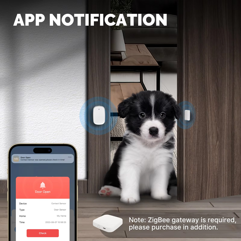 โมเอส ทูยา ซิกบีเซ็นเซอร์ประตู - Home Security System Installation บทวิจารณ์และราคา