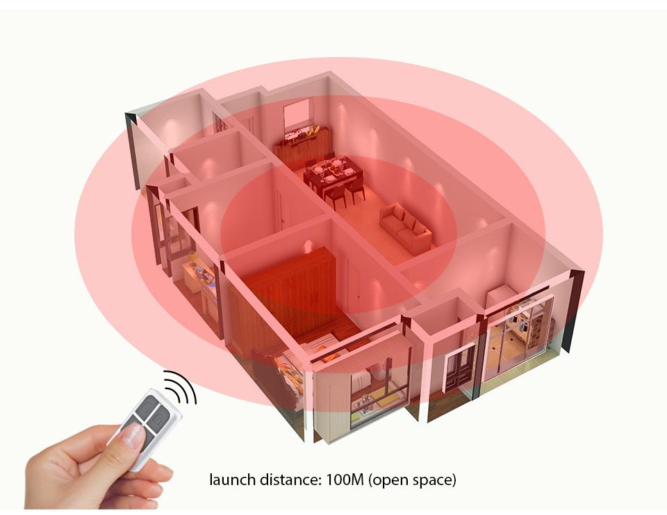 RC531 รีโมทคอนโทรลไร้สายแบบพกพ - Home Security System Installation บทวิจารณ์และราคา