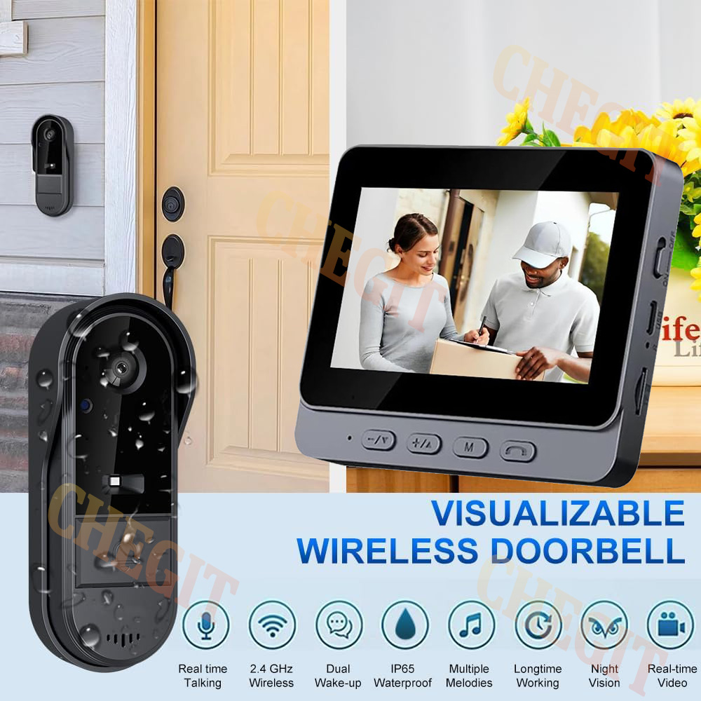 กล้องออดไร้สายอินเตอร์เน็ตไร้ส - Home Security News บทวิจารณ์และราคา