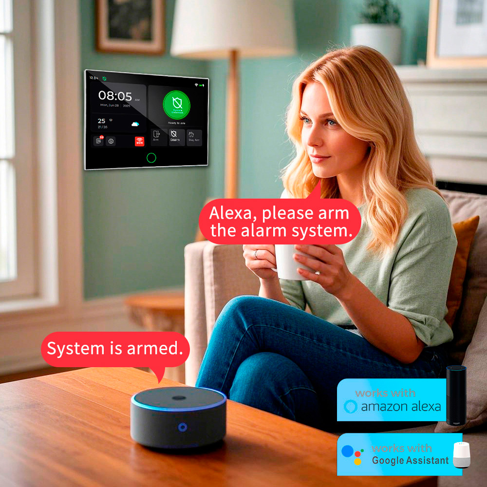 KERUI ใหม่ 4G + WiFi Wireless  - Home Security News บทวิจารณ์และราคา