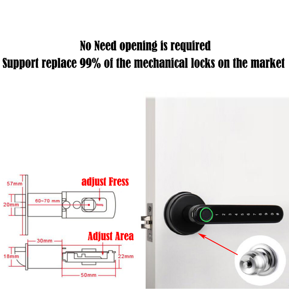 TTLock สมาร์ทบลูทูธล็อคลายนิ้ว - Home Security Key บทวิจารณ์และราคา