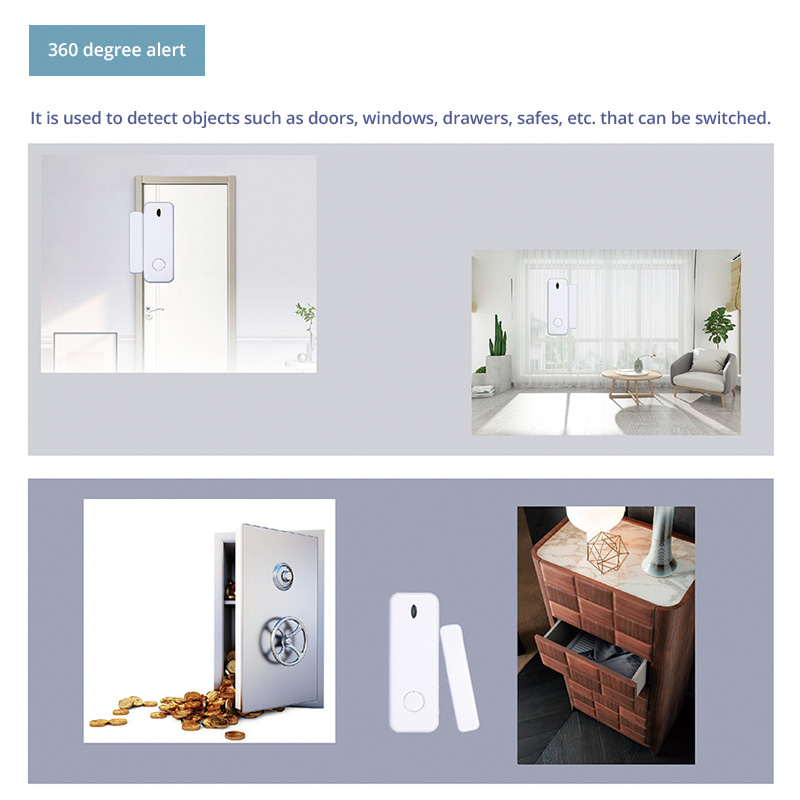 D10 เซ็นเซอร์ประตูหน้าต่างนาฬิ - Home Security Services บทวิจารณ์และราคา
