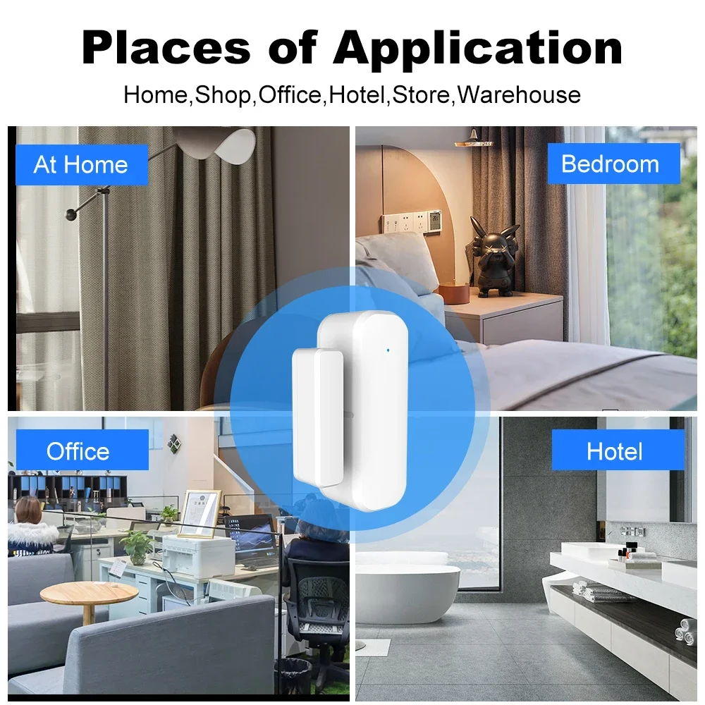 เซ็นเซอร์ประตูหน้าต่าง ZigBee  - Window Alarm Sensor บทวิจารณ์และราคา