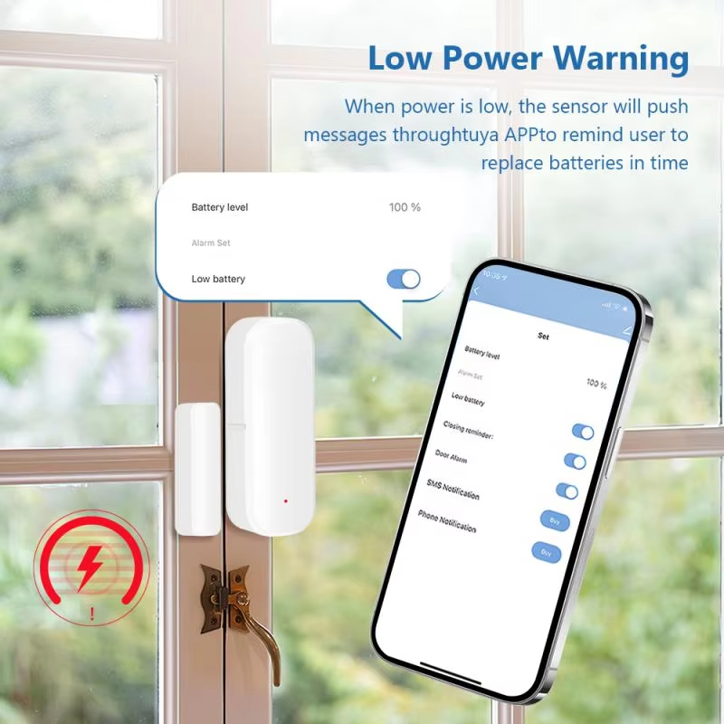 เซ็นเซอร์ประตูหน้าต่าง ZigBee  - Window Alarm Sensor บทวิจารณ์และราคา