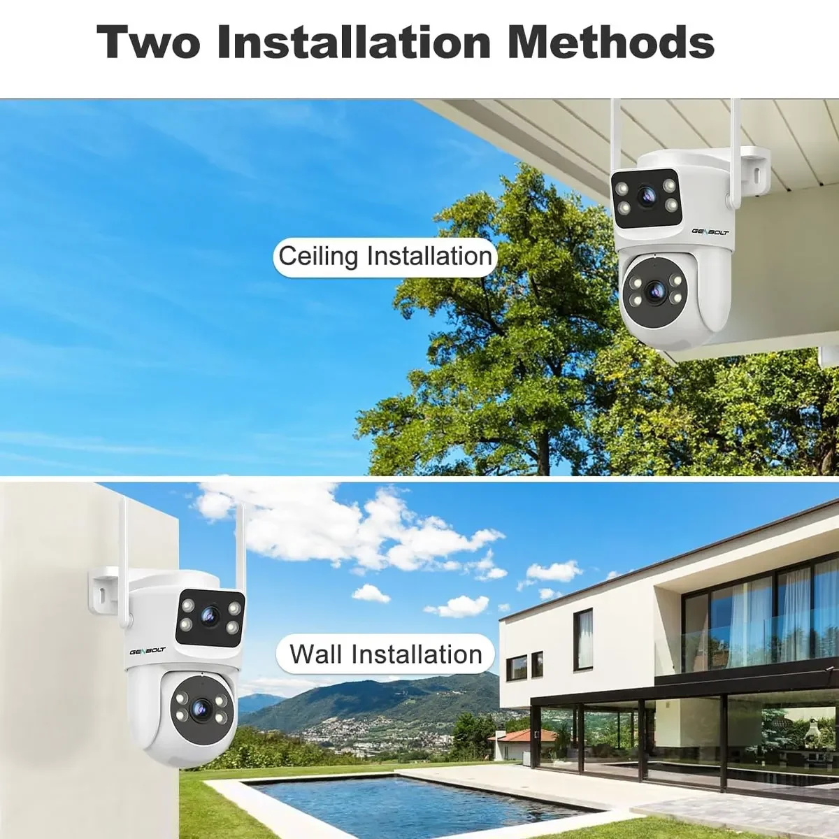 กล้องรักษาความปลอดภัย GENBOLT  - Home Security System Installation บทวิจารณ์และราคา