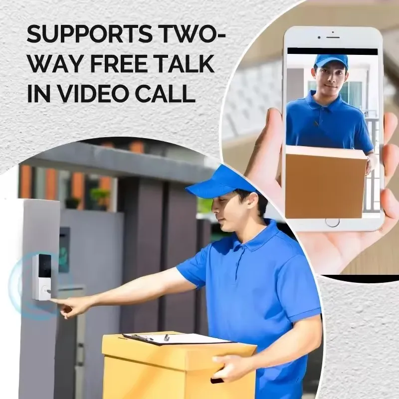 กล้องวิดีโอดอร์เบลล์ไร้สาย Moe - Home Security Doorbell Camera บทวิจารณ์และราคา