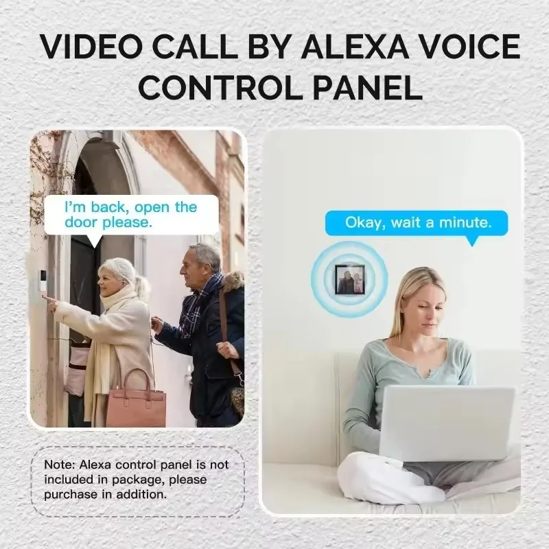 กล้องวิดีโอดอร์เบลล์ไร้สาย Moe - Home Security Doorbell Camera บทวิจารณ์และราคา