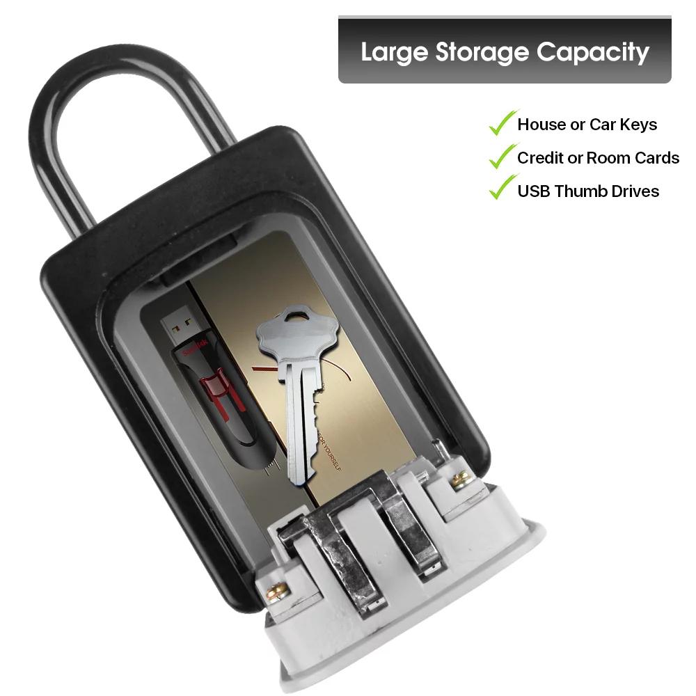 ติดผนังกล่องเก็บกุญแจแบบพกพากล - Home Security Key บทวิจารณ์และราคา