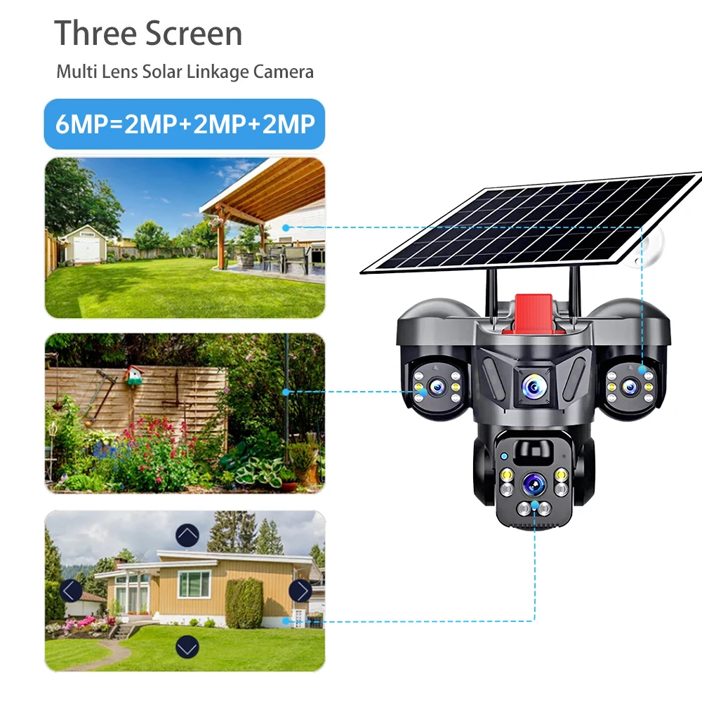 KERUI V380 Pro PTZ กลางแจ้ง 6M - Home Security Services บทวิจารณ์และราคา
