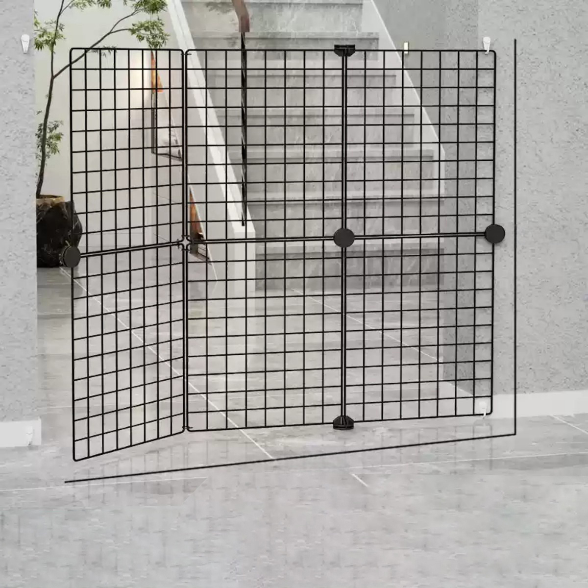 ประตูกั้นสัตว์เลี้ยง, คอกกั้นล - Home Security Fence บทวิจารณ์และราคา