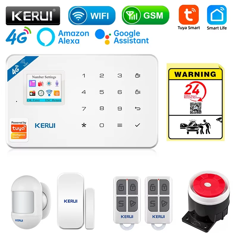 KERUI Security Alarm System ชุ - Home Security System Installation บทวิจารณ์และราคา