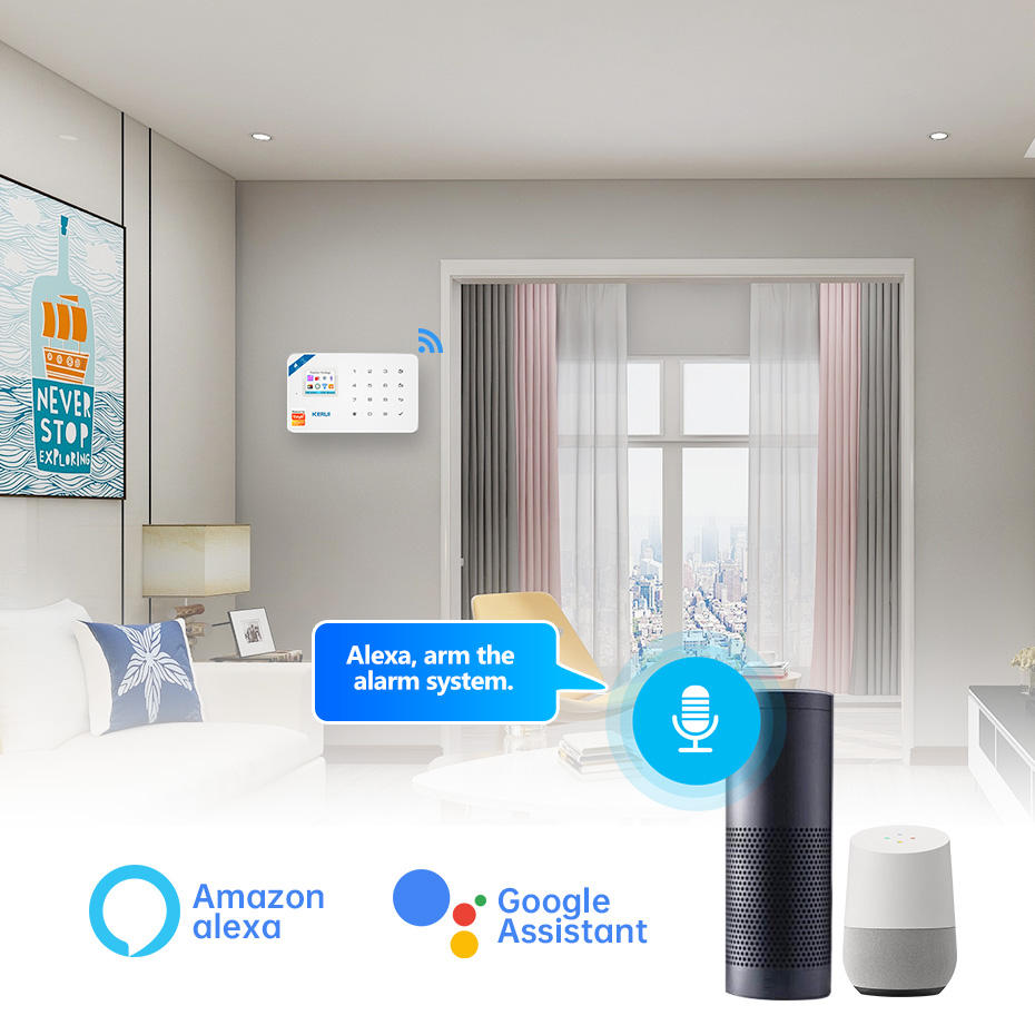 KERUI Security Alarm System ชุ - Home Security System Installation บทวิจารณ์และราคา