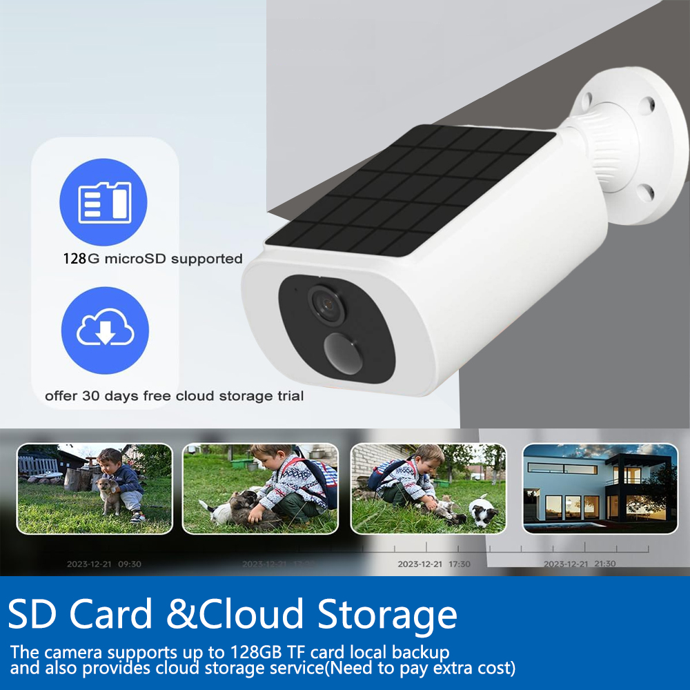 กล้องวงจรปิดพลังงานแสงอาทิตย์  - Home Security Services บทวิจารณ์และราคา