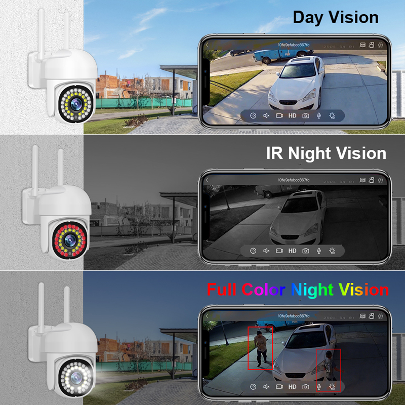 สมาร์ 3MP กล้องวงจรปิดไร้สายระ - Home Security Camera System บทวิจารณ์และราคา