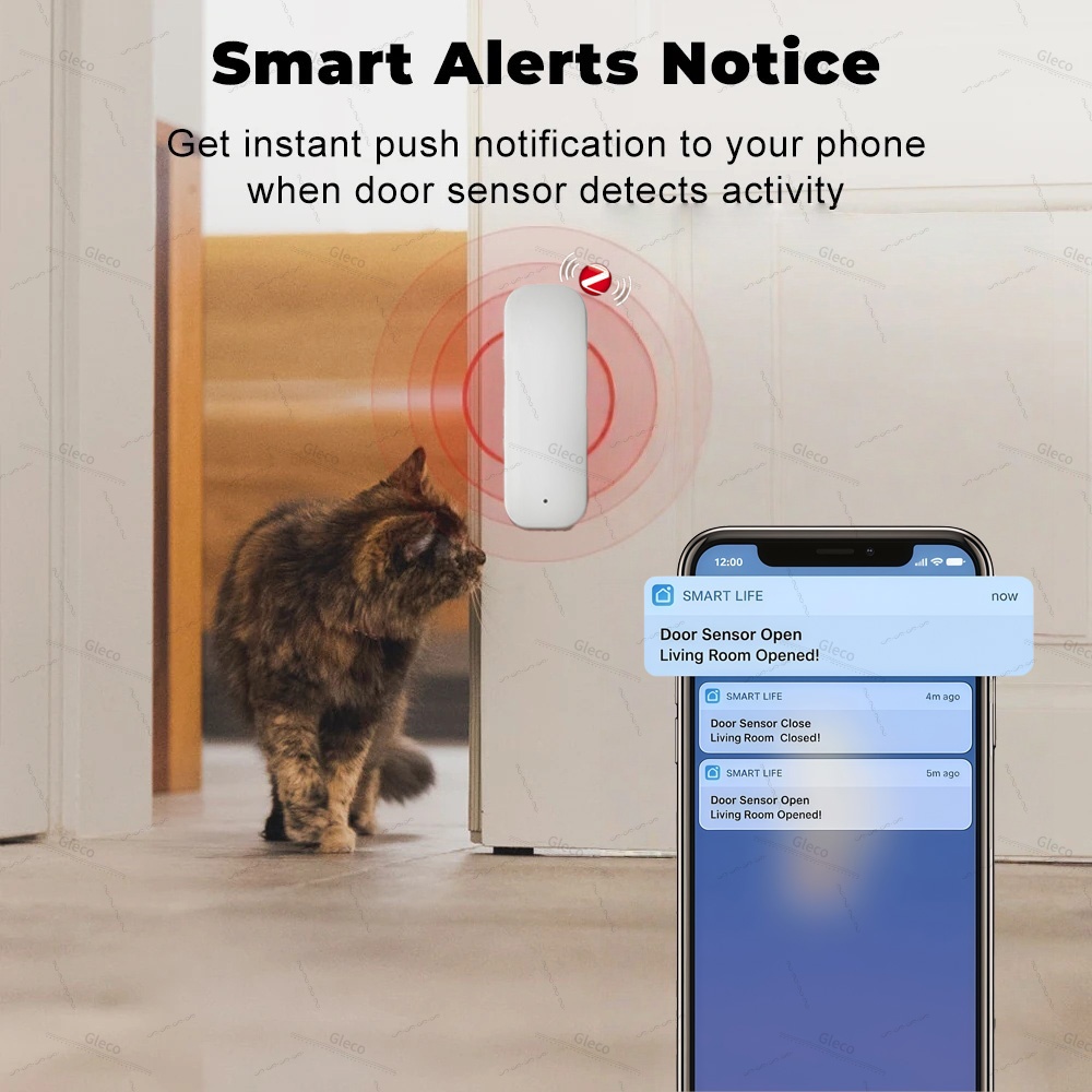 เซ็นเซอร์ประตูหน้าต่าง Tuya Zi - Window Alarm Sensor บทวิจารณ์และราคา