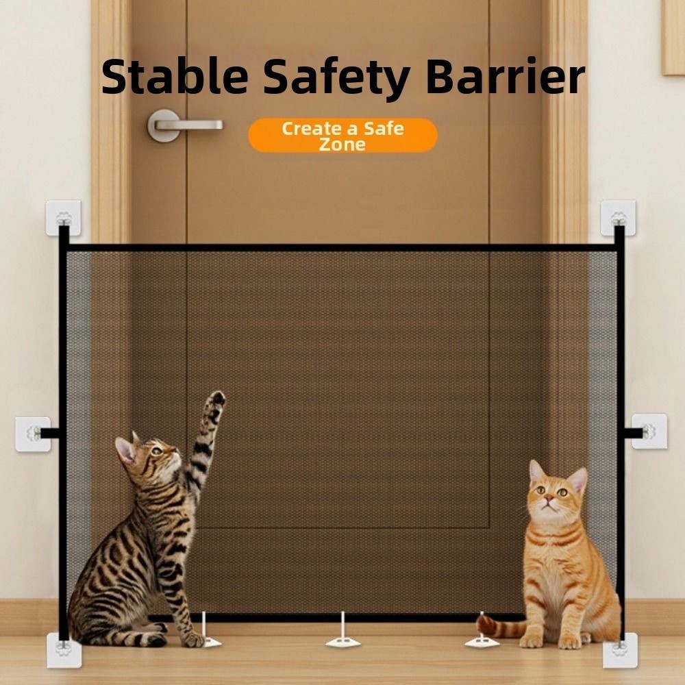 รั้วกั้นสัตว์เลี้ยงแบบพกพาพับเ - Home Security Fence บทวิจารณ์และราคา