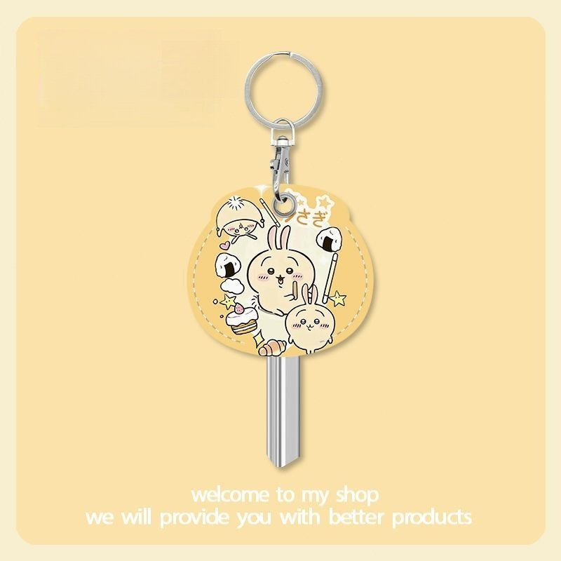ชุดกุญแจการ์ตูนชิคคาวะน่ารัก ฮ - Home Security Key บทวิจารณ์และราคา