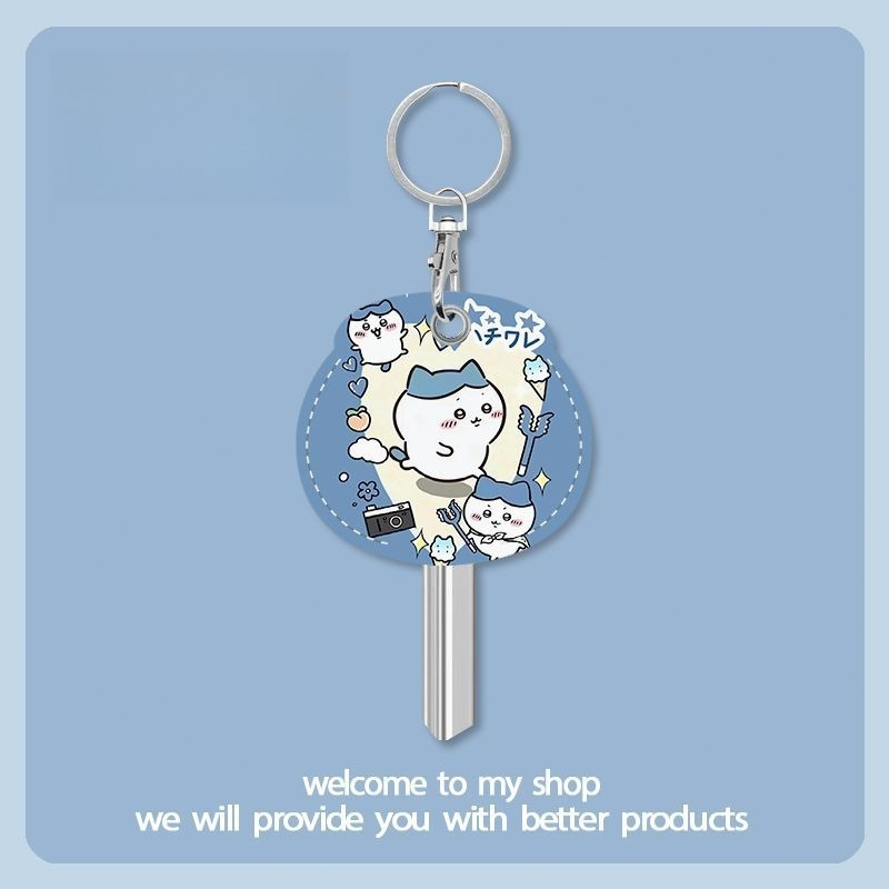 ชุดกุญแจการ์ตูนชิคคาวะน่ารัก ฮ - Home Security Key บทวิจารณ์และราคา