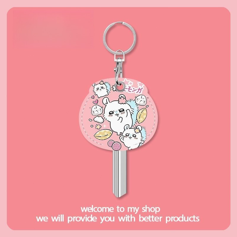 ชุดกุญแจการ์ตูนชิคคาวะน่ารัก ฮ - Home Security Key บทวิจารณ์และราคา