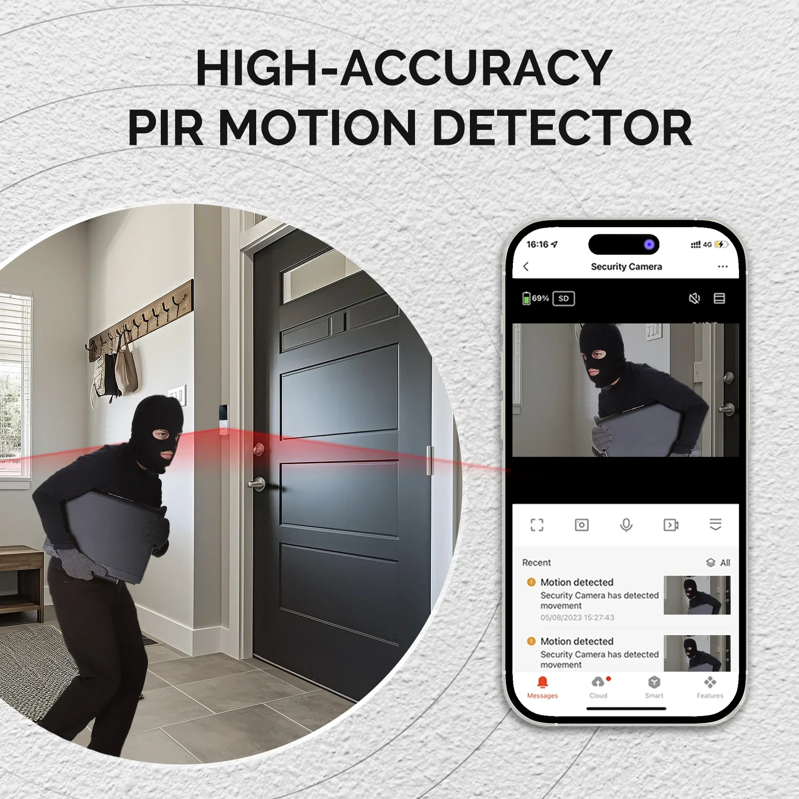 MOES Tuya กล้องออดวิดีโออัจฉริ - Home Security Doorbell Camera บทวิจารณ์และราคา